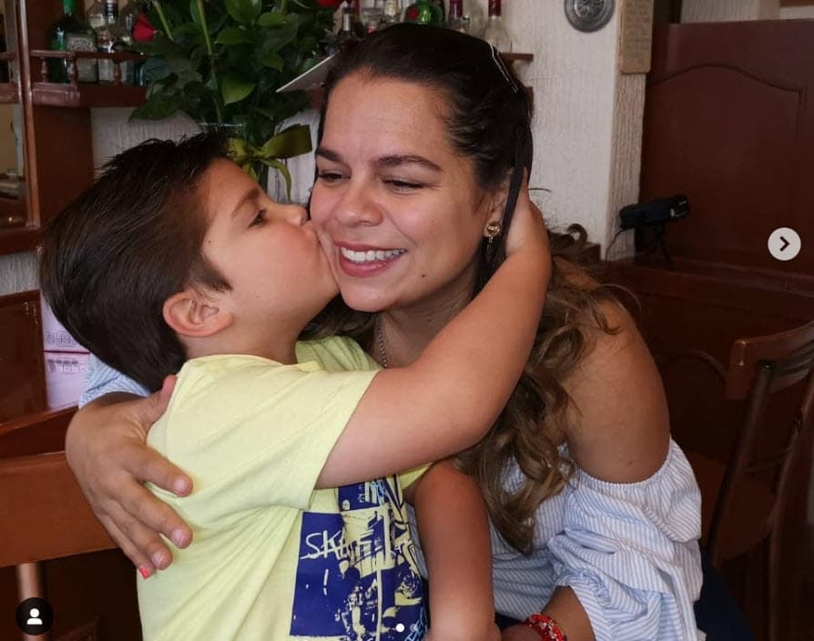 También publica los momentos especiales que tiene con su 
<b>mamá, Fabiola Márquez. </b>
<br>
