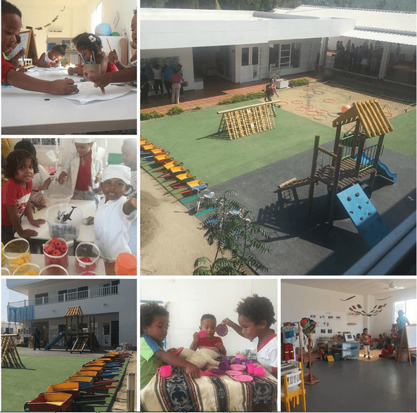 Estas fueron las imágenes con las que la cantante anunció el arranque de otra de sus obras para apoyar a los niños.