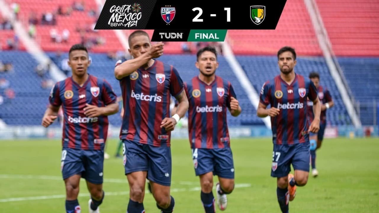 Resumen | Atlante sigue sublíder tras vencer a Venados