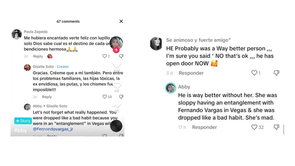 Abigail Rivera así acusó a Giselle Soto.