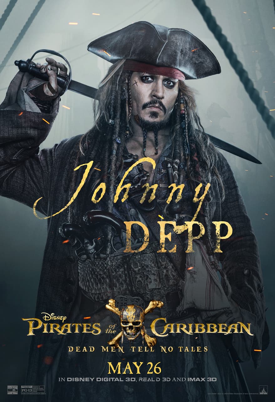 Pirates of the Caribbean: Dead Men Tell No Tales - Johnny Depp