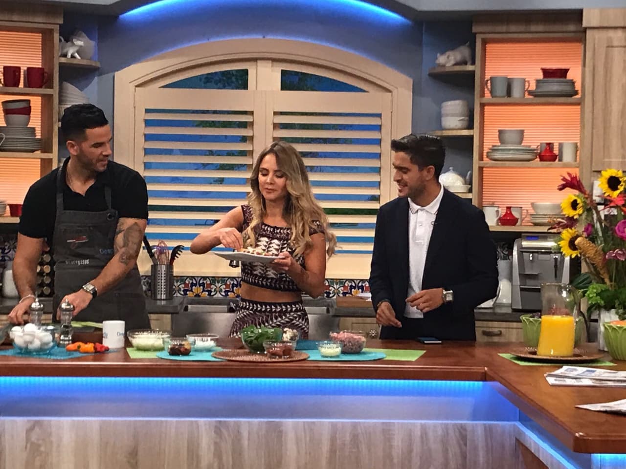 Ximena estuvo muy consentida por los chicos de nuestra casa.