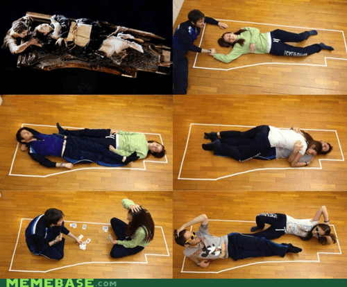 Demostrando varias maneras en que ambos cabían en la tabla.