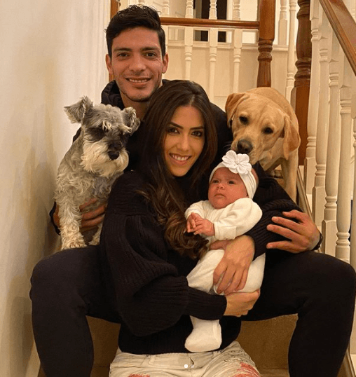 El delantero mexicano, Raúl Jiménez, tiene dos perros.