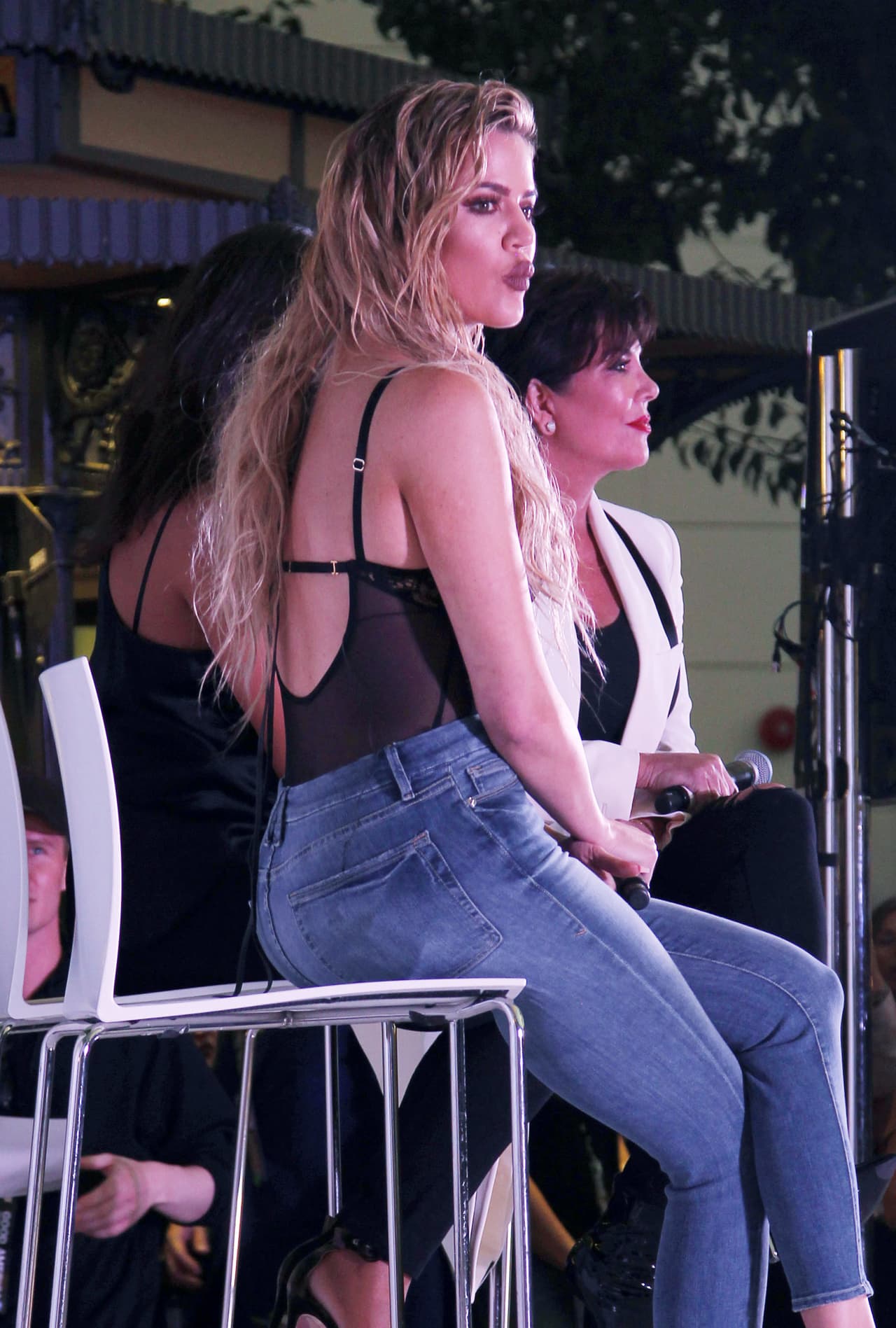 Sin embargo la diva no dio declaraciones al respecto.