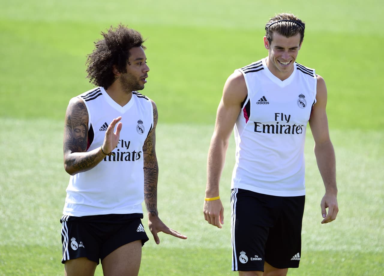Bale y Marcelo están disponibles con el Real Madrid para enfrentar al Celta