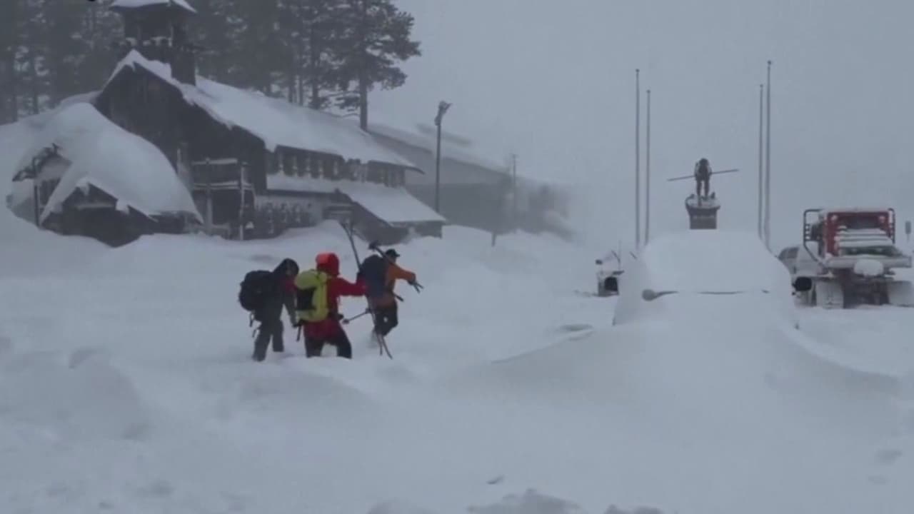 Hallan sin vida a ocho esquiadores desaparecidos durante avalancha cerca del lago Tahoe en California
