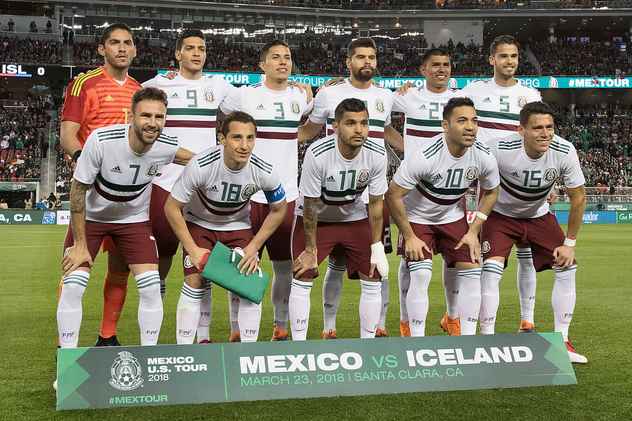 México presentó una nómina con algunos jugadores que habitualmente son titulares y otros suplentes que tuvieron su oportunidad.