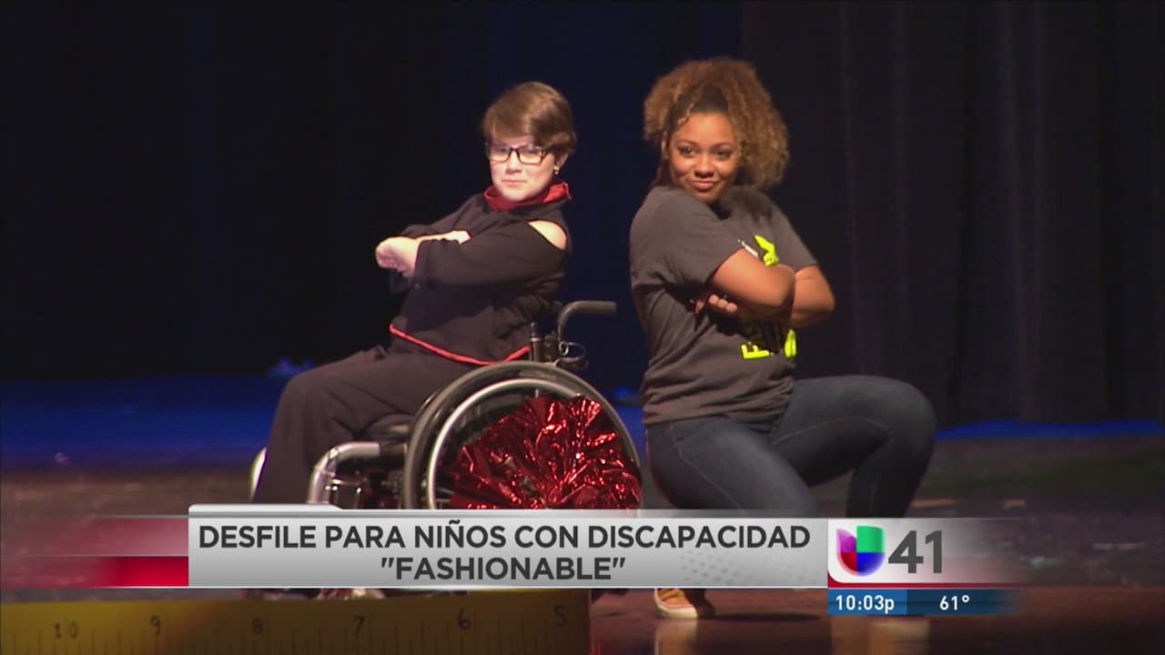 Moda da voz y seguridad a niños discapacitados