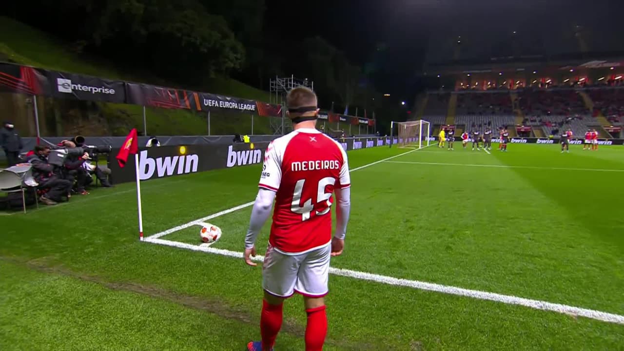 ¡Gol del Braga! Error tras error y ponen el 1-0 sobre AS Mónaco