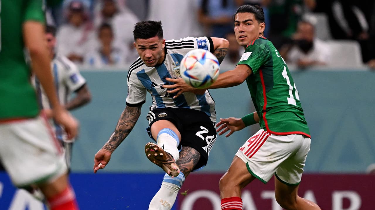 Enzo Fernández detalla error de Érick Gutiérrez en su gol contra México