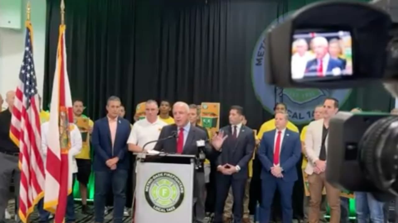 Bomberos de Miami-Dade y otras autoridades locales exigen revisión de presupuesto del condado