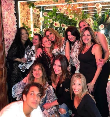 La Flaca quería inmortalizar tan agradable celebración con estas instantáneas.