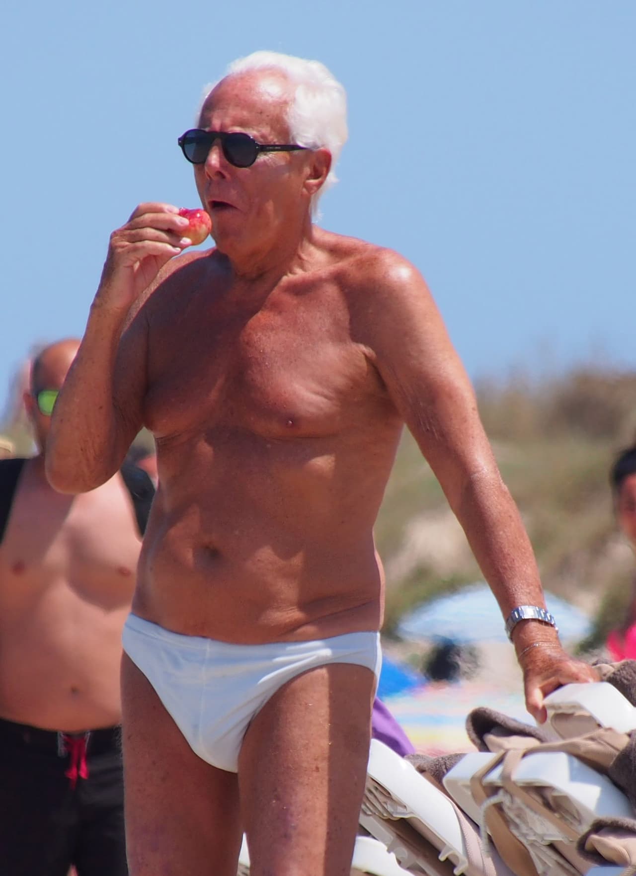 Pero lo que más llamó la atención de Armani fue...