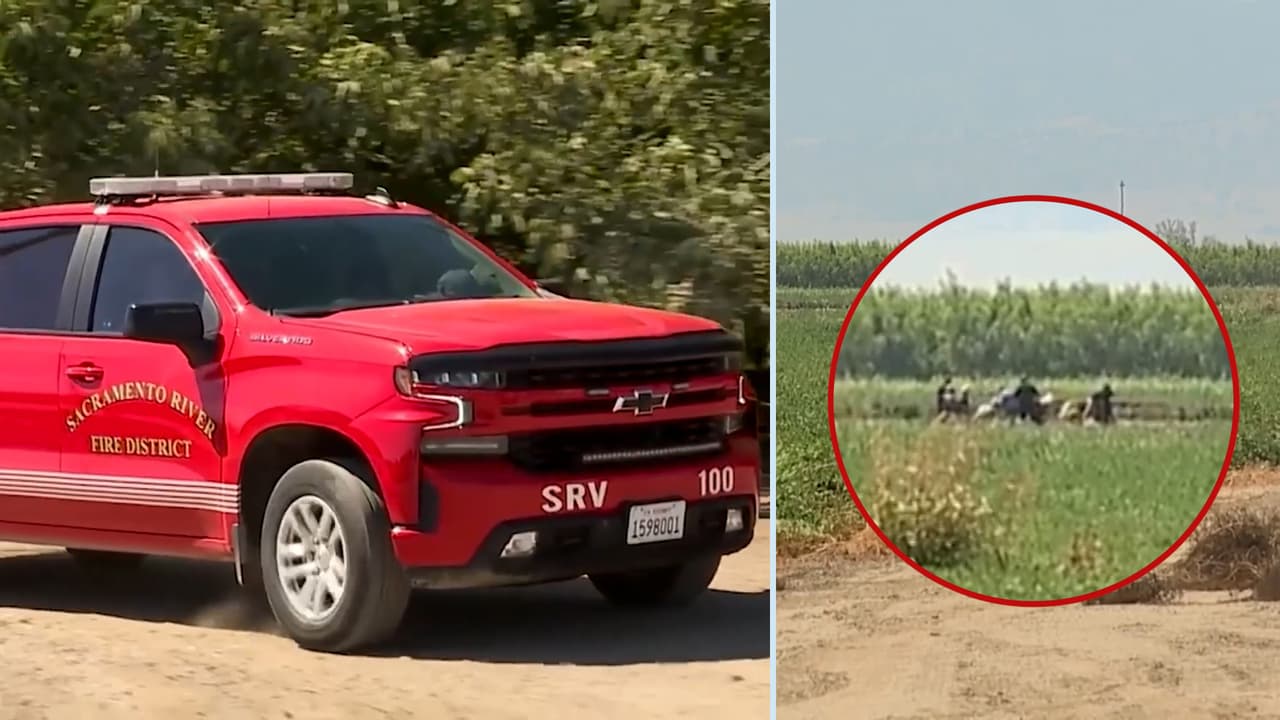 Identifican a las cuatro víctimas del helicóptero que se estrelló en el condado Colusa