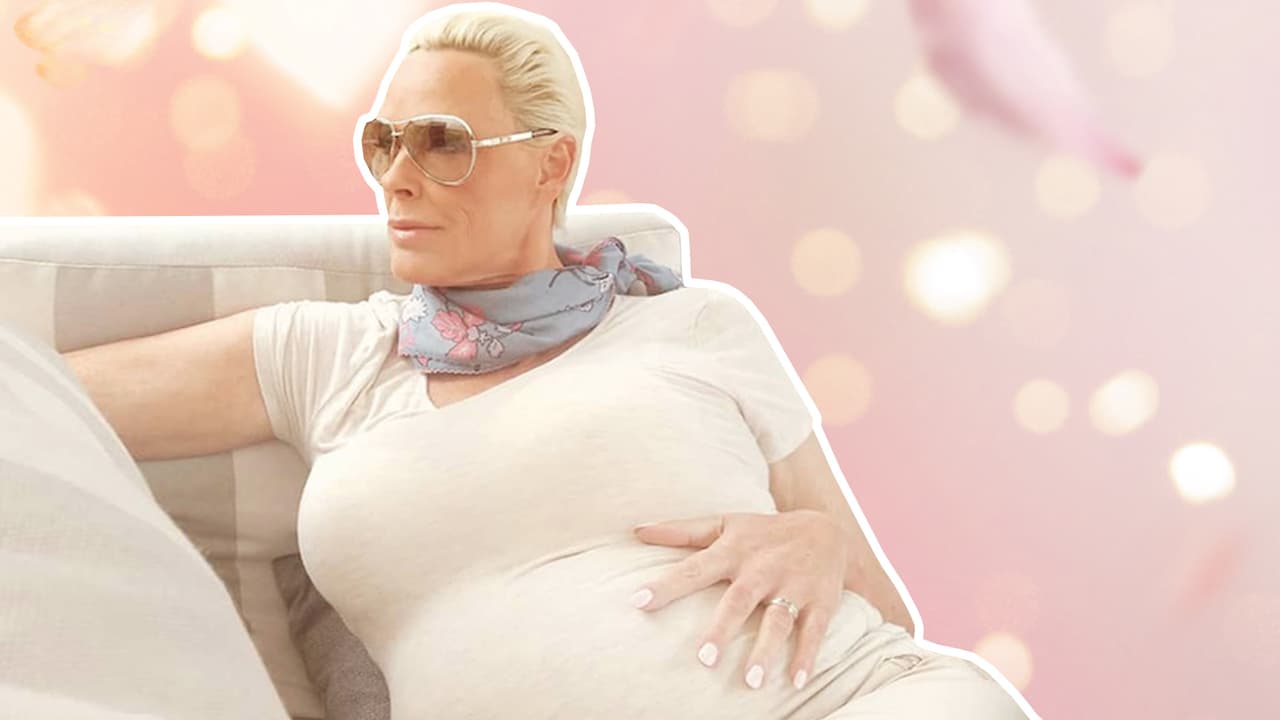 Brigitte Nielsen, exesposa de Sylvester Stallone, da a luz a los 54 años