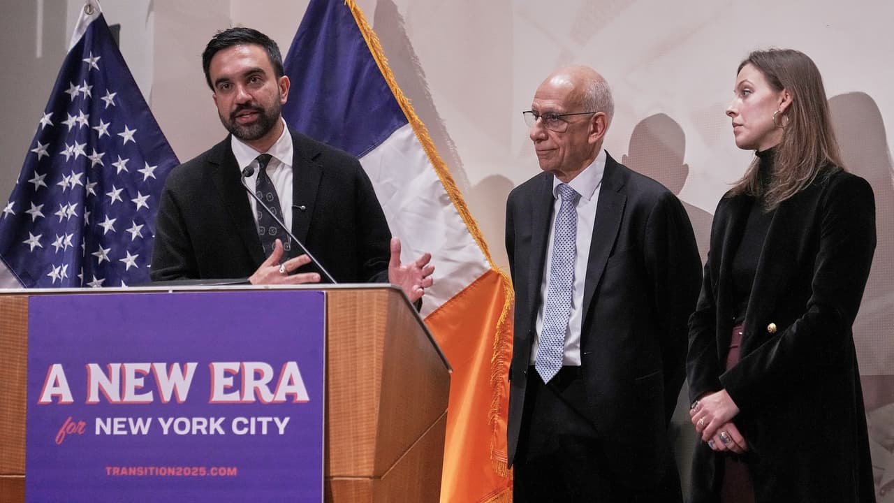Zohran Mamdani nombra a su primer vicealcalde y presenta a su jefa de gabinete en Nueva York