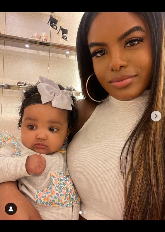 La mujer, quien asegura ser una expareja del cantante, publicó este lunes 28 de noviembre nuevas fotos de la niña. Esto a menos de una semana de que Yailin La Más Viral anunció su embarazo. 
<br>