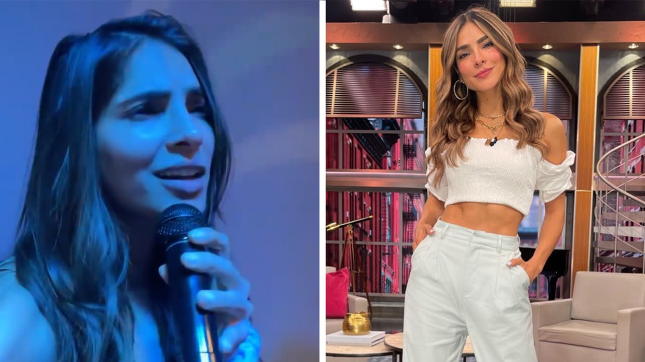 Alejandra Espinoza nos mostró su faceta como cantante: así interpretó las canciones de Grupo Firme y Julión Álvarez