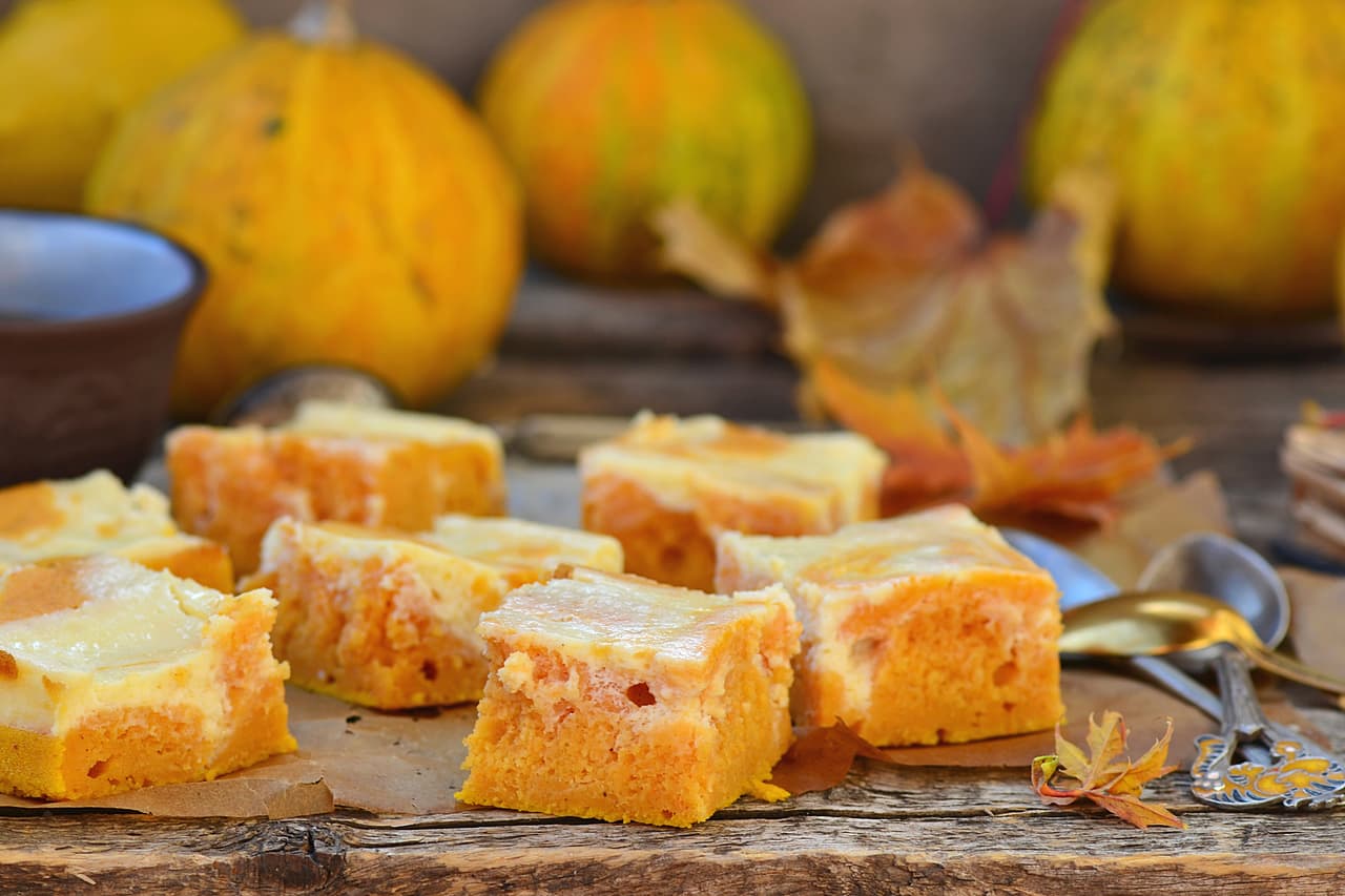 ¿Qué te parece servir trocitos de pie de calabaza?