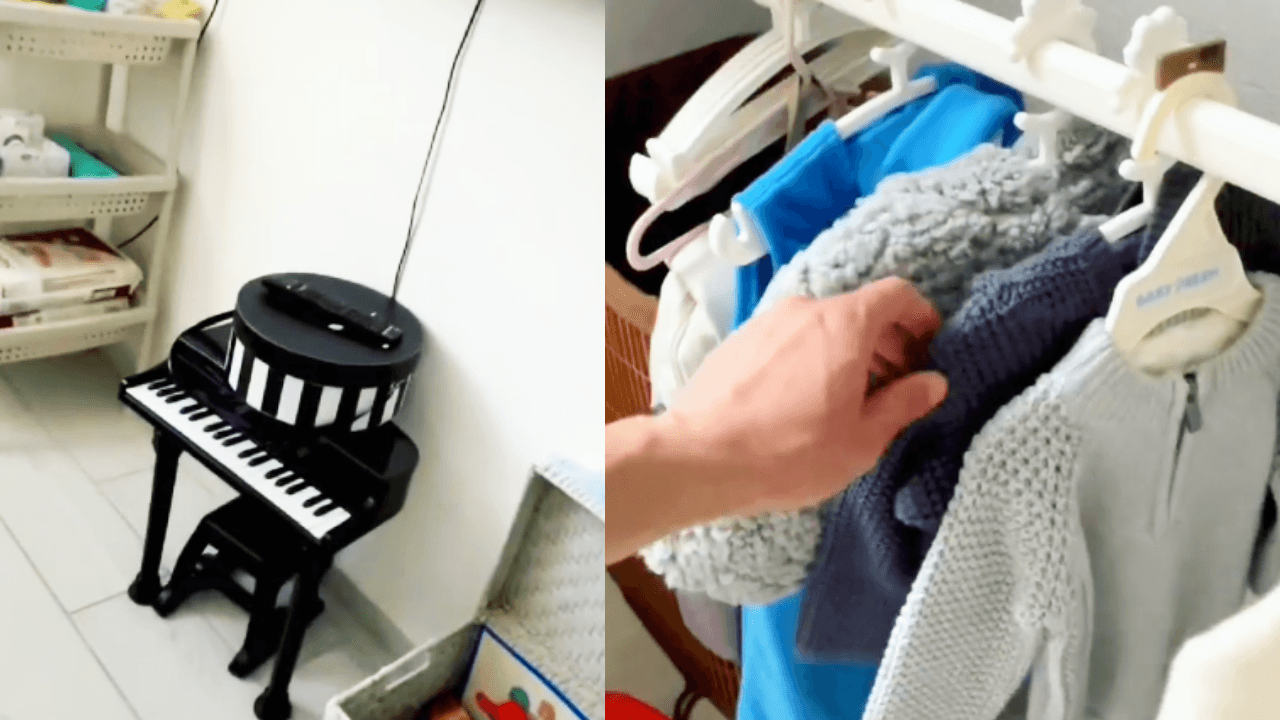 Detalles de la habitación del primogénito de Wendy Braga.