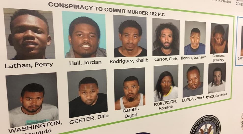 Arrestan a los pandilleros que amenazaron con matar a cien personas en cien días en Los Ángeles