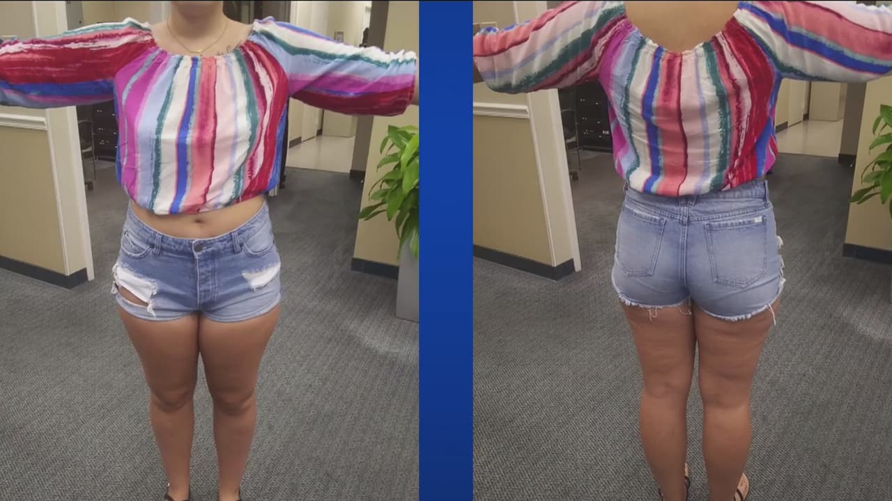 La expulsan de un centro comercial en Alabama por llevar 'shorts' muy cortos