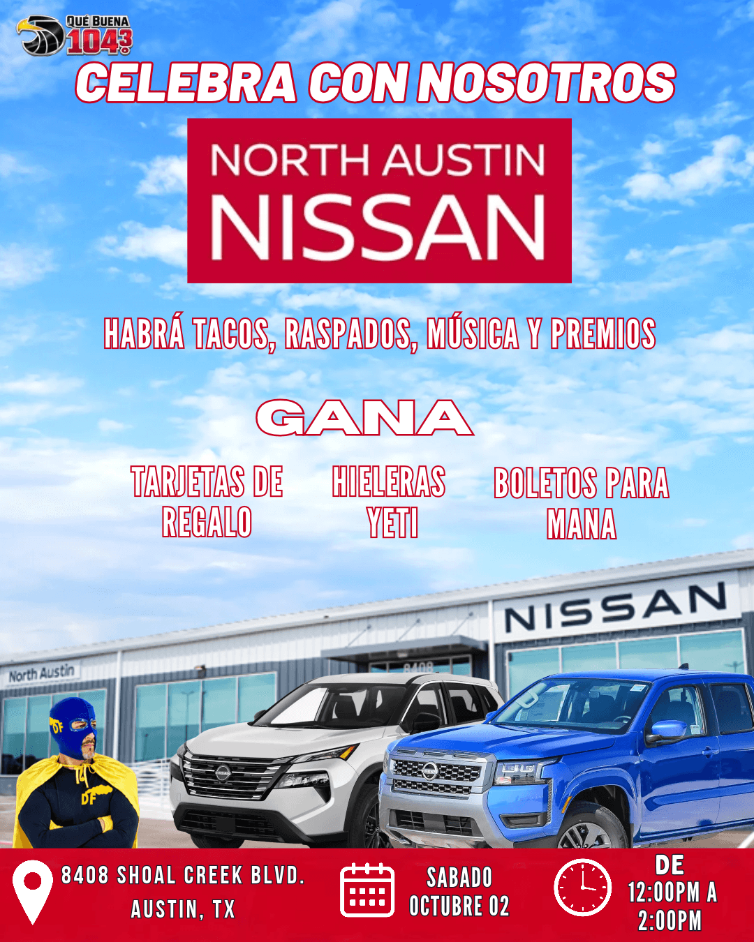 NORTH AUSTIN NISSAN ABRE LAS PUERTAS DE SU NUEVA CASA!