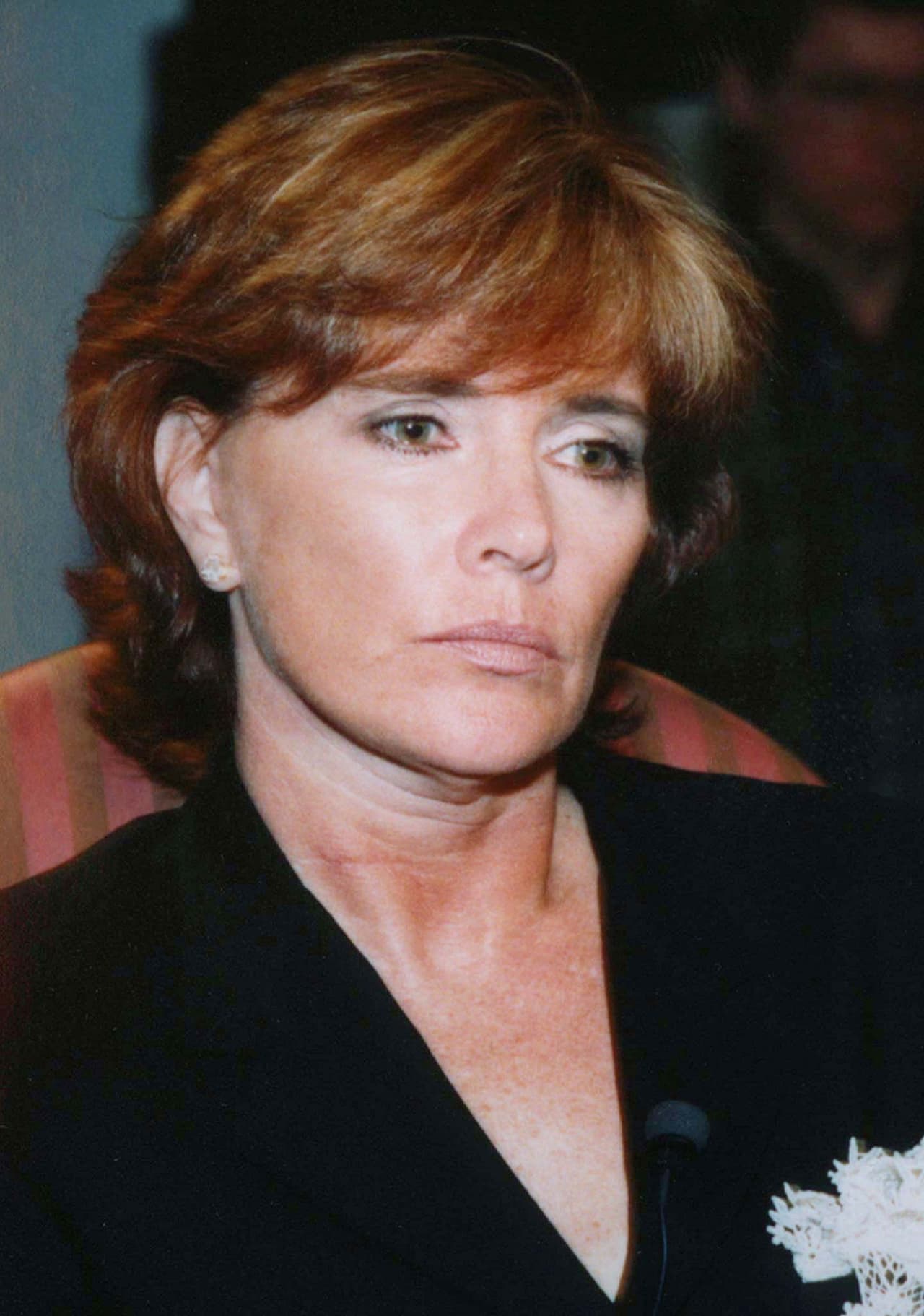 Kathleen Willey , ex voluntaria de la casa blanca que acusó a Bill Clinton de comportamiento sexual inapropiado.