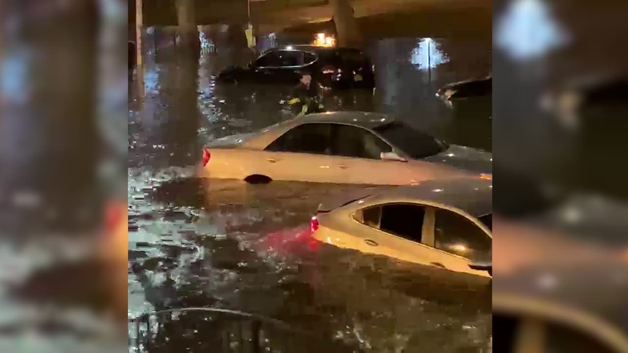 Calles de Long Island City se inundan tras rotura de tubería de agua