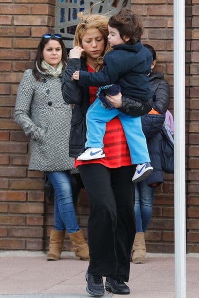 Aún se veía muy hinchada.