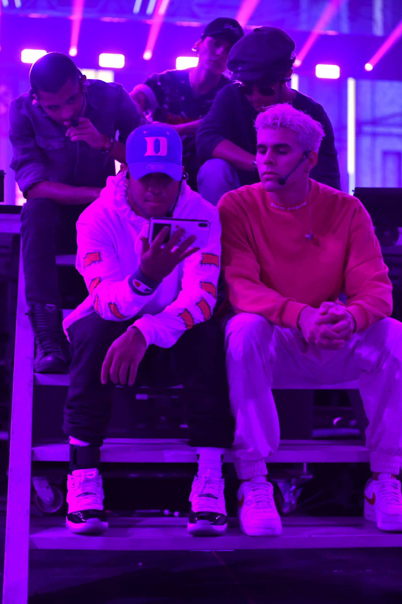 También encantaron una vez que bajaron de la plataforma, donde también los vimos muy cercanos.