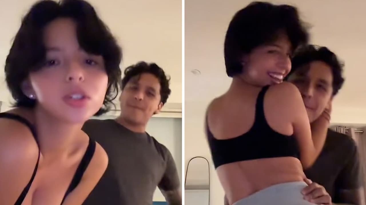 Nodal le dice así a Ángela Aguilar que le “tiemblan las piernas”: ella le prueba lo contrario