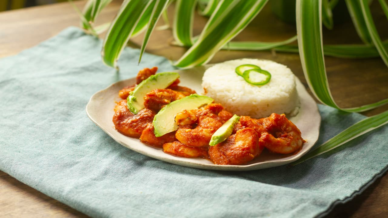 Camarones a la diabla