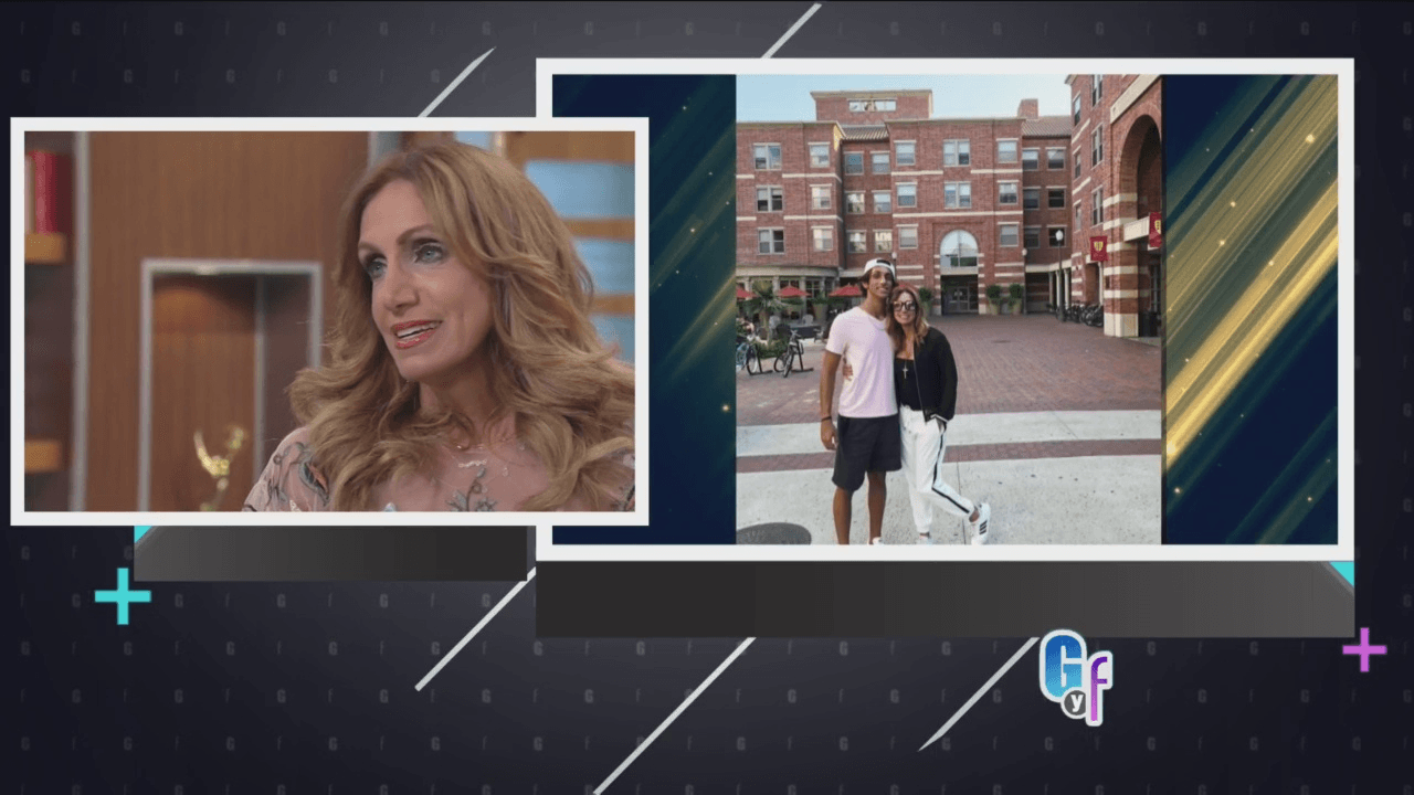 La Flaca compartió en el programa cómo fueron los últimos días que vivió al lado de su hijo en California.