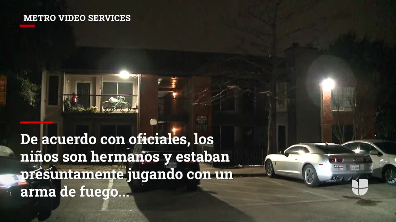 Un niño de 6 años fue accidentalmente baleado por su hermano mayor. 