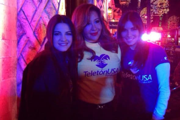 Daniel Arenas, Maite Perroni, Prince Royce y más compartieron fotos personales de su experiencia en el escenario y tras bambalinas de Teletón USA 2014