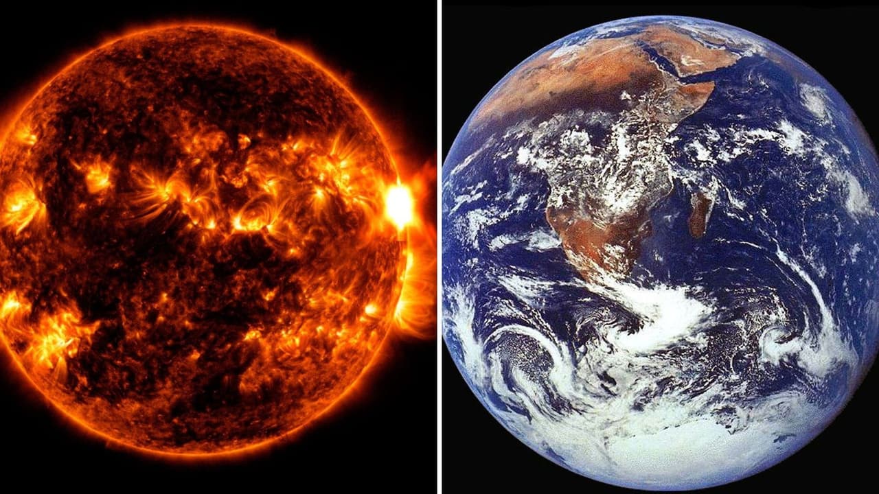 La NASA logró captar la mayor explosión solar registrada en años.