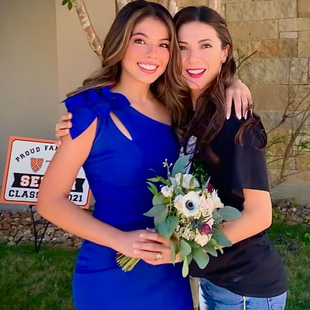 Su madre ha estado presente en cada uno de sus triunfos.