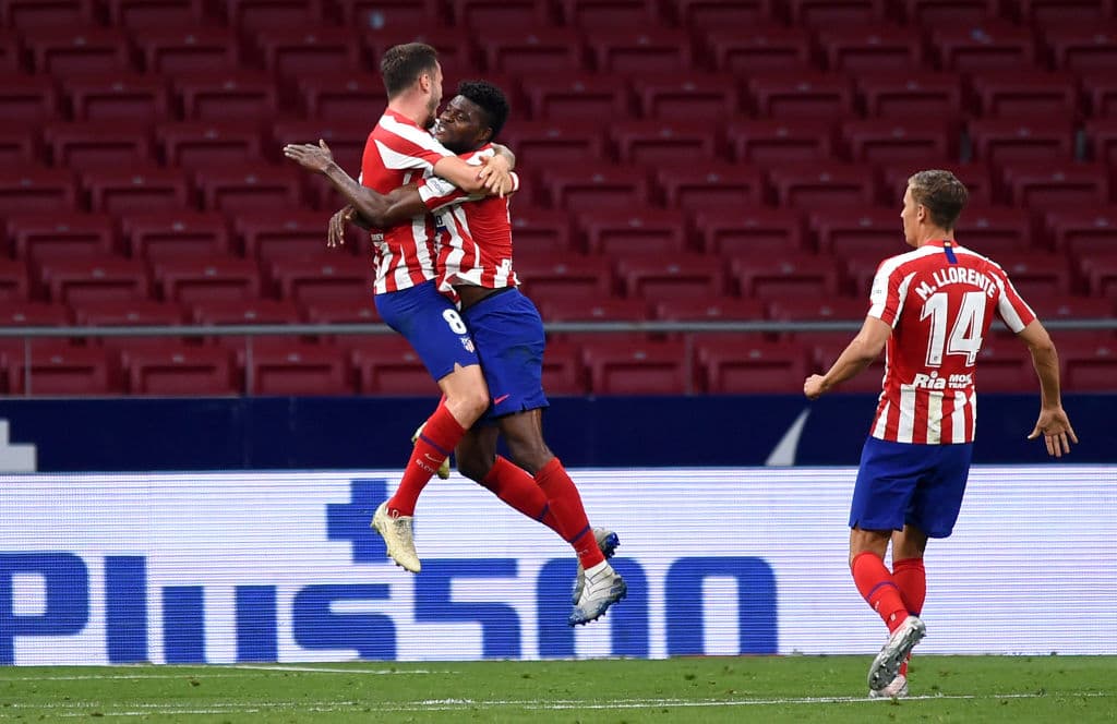 El Atlético de Madrid camina tranquilamente al triunfo en en Wanda Metropolitano frente al Deportivo Alavés.