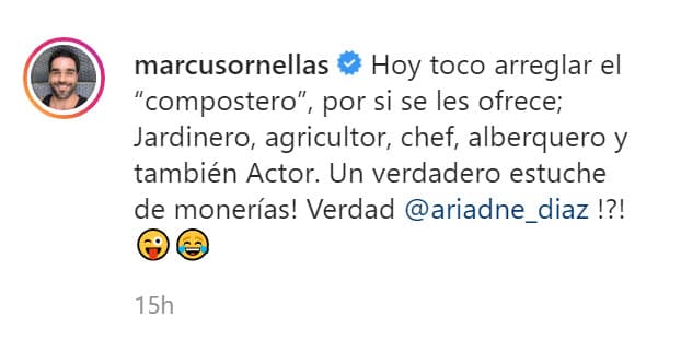 "¡Un verdadero 
<b>estuche de monerías</b>! ¿Verdad Ariadne Díaz?", preguntó. 
<br>