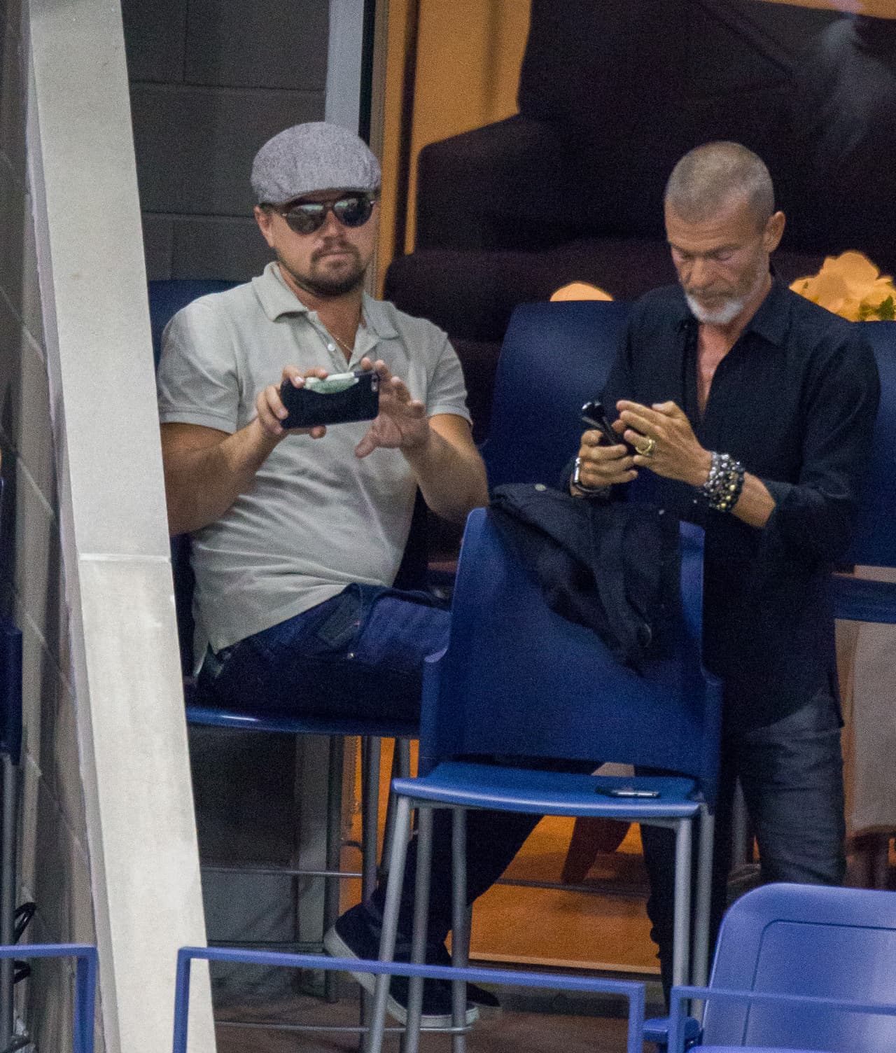 La nena le pidió una selfie y DiCaprio accedió con gusto a tomársela.