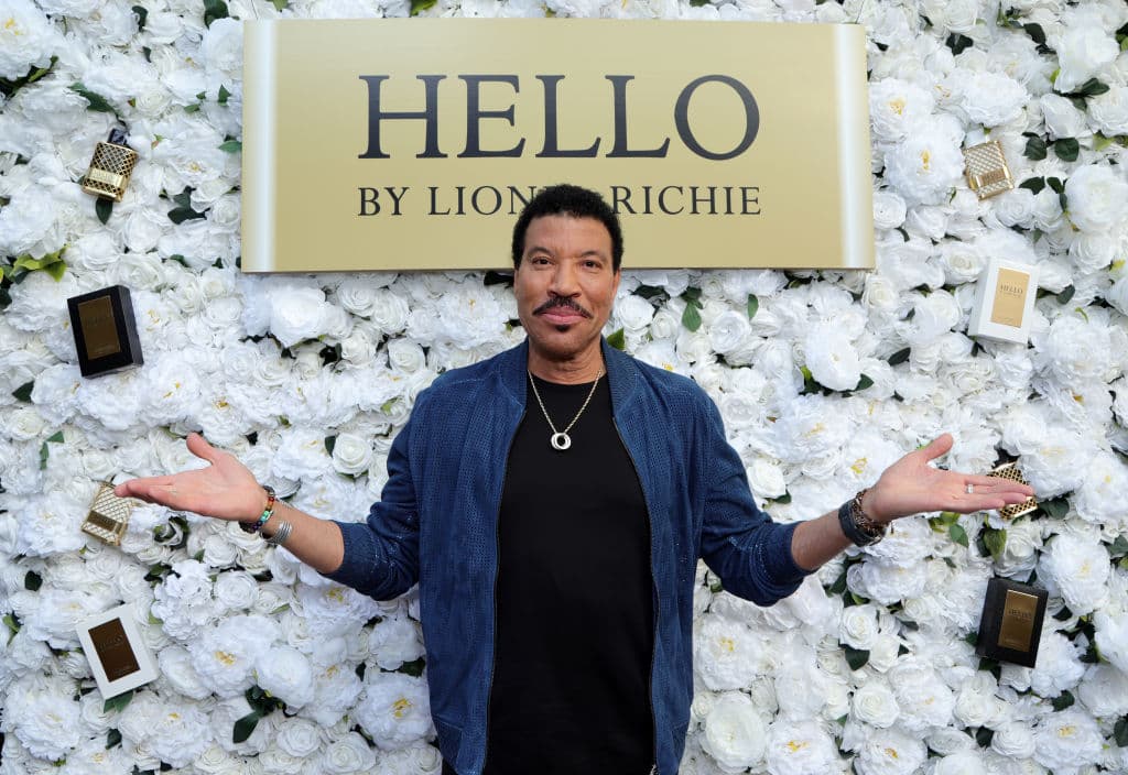 WEST HOLLYWOOD, CALIFORNIA - FEBRUARY 19: International Superstar Lionel Richie Celebrates His Premiere Fragrance Line, HELLO By Lionel Richie, In LA, Inspired By His Passion For Love And Music at Ysabel on February 19, 2020 in West Hollywood, California. (Photo by Arnold Turner/Getty Images for HELLO by Lionel Richie)