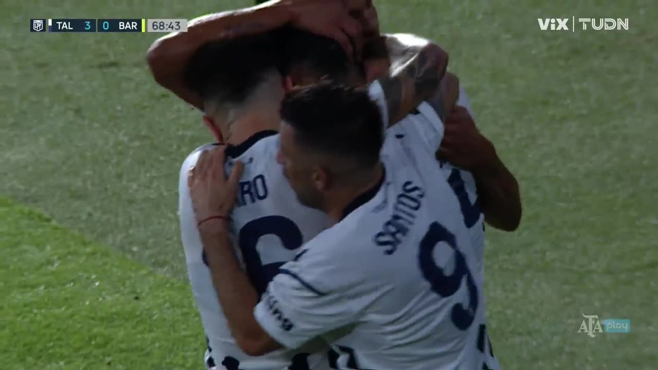 Resumen | Talleres de Córdoba no deja vivo a Barracas y es sublíder