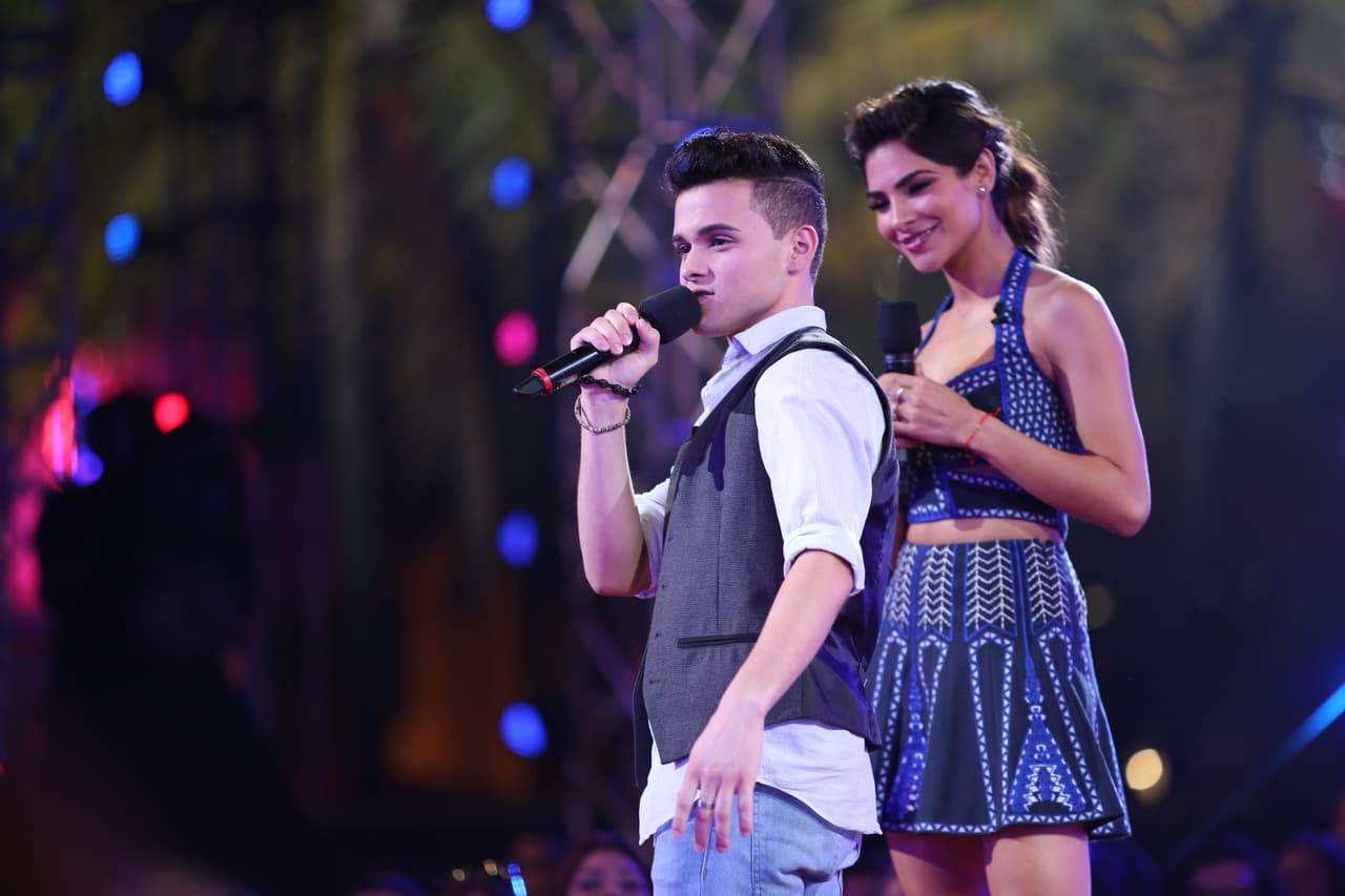 José López es un chico que sabe valerse por sí solo. Y en la audición, brilló como estrella. Acompañado de un rosario que le regaló su madre, la buena suerte estuvo con él todo el tiempo.