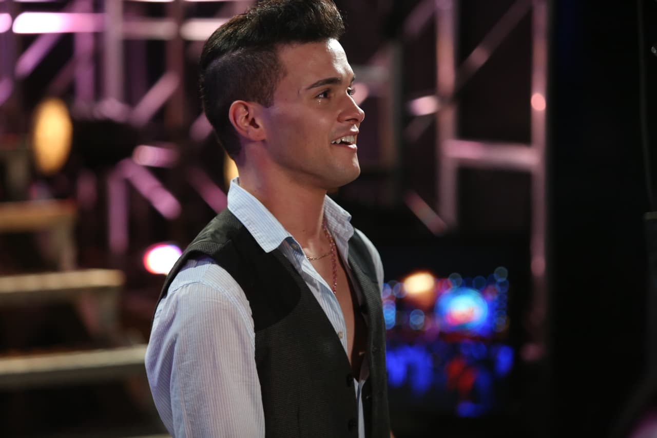 José López es un chico que sabe valerse por sí solo. Y en la audición, brilló como estrella. Acompañado de un rosario que le regaló su madre, la buena suerte estuvo con él todo el tiempo.