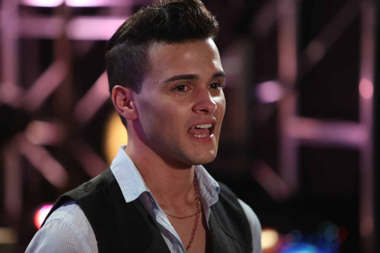 José López es un chico que sabe valerse por sí solo. Y en la audición, brilló como estrella. Acompañado de un rosario que le regaló su madre, la buena suerte estuvo con él todo el tiempo.