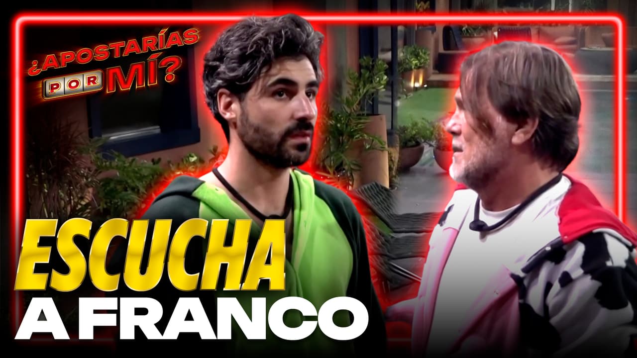 René tranquiliza a Franco y le pide que no arruine su relación