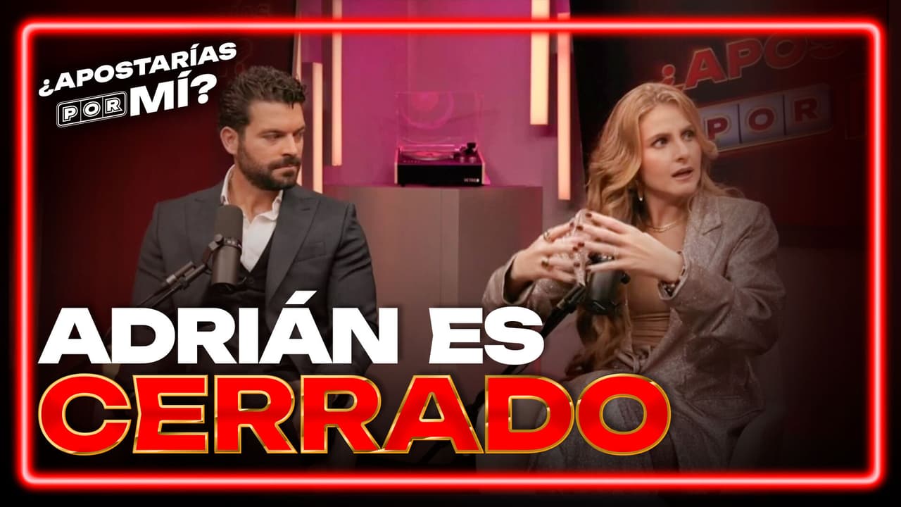 Adrián Di Monte es muy selectivo con quien socializa y le regala tiempo