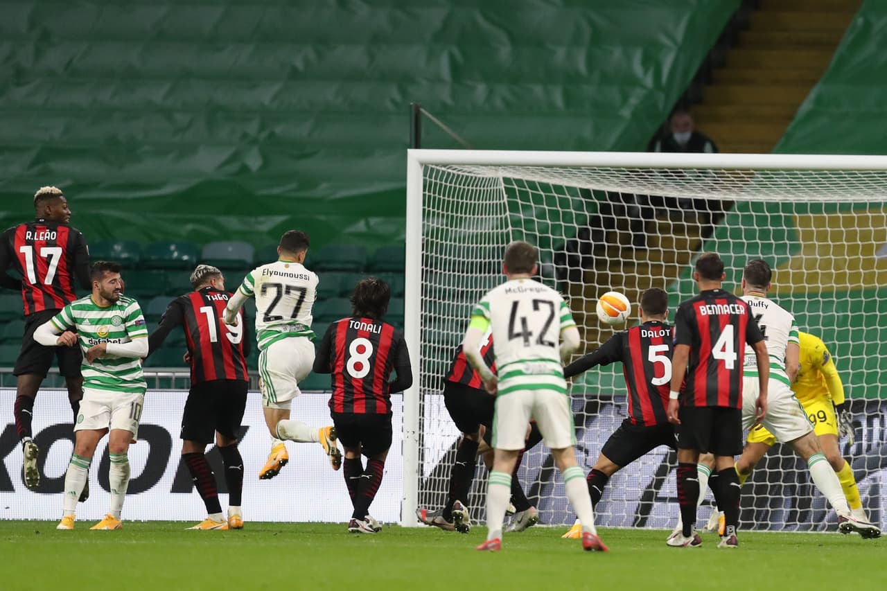 Celtic vs. AC Milan en la Europa League